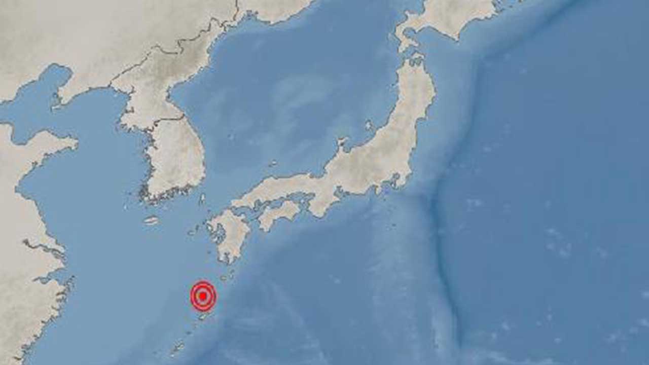 일본 가고시마현 가고시마시 남남서쪽 바다 규모 5.1 지진