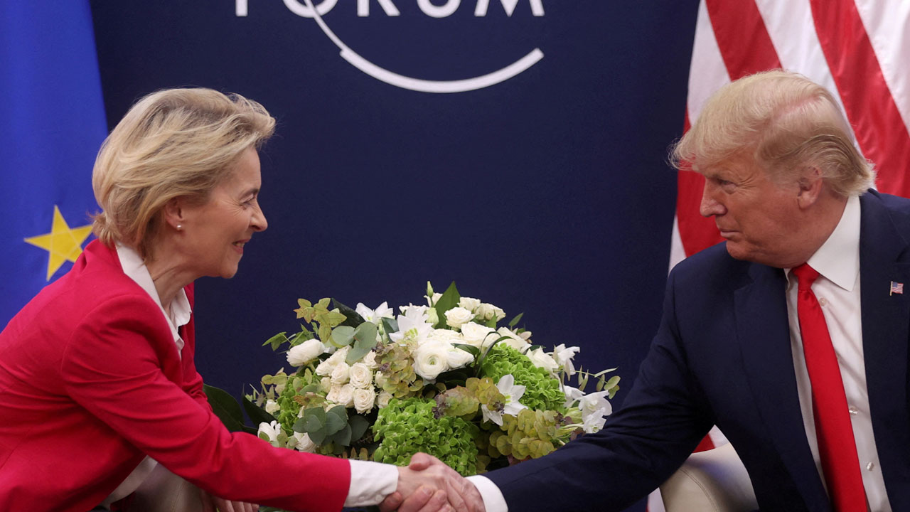 미국·EU정상, 27일 스코틀랜드서 회동‥'관세 15％' 합의 가능성