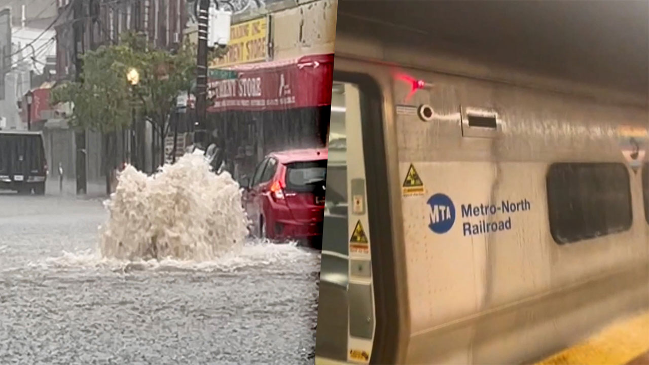 '지하철에 폭포수가‥' 또 침수된 뉴욕, 기후 위기의 비용은? [World Now]
