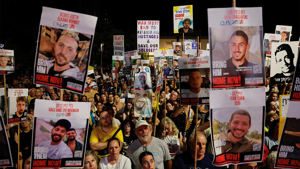 네타냐후, 이스라엘 인질 영상에 "심각한 충격"