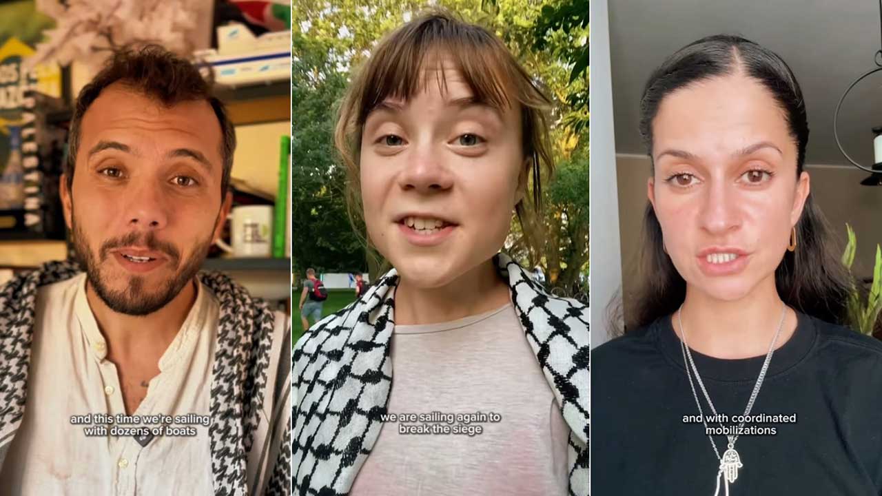 환경운동가 툰베리, 다시 가자지구 항해 예고 "사상 최대 규모 시도"