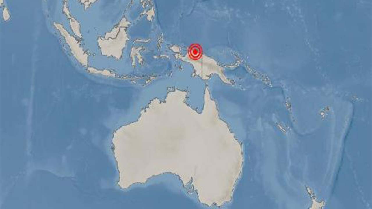 인도네시아 자야푸라 서북서쪽서 규모 6.3 지진 발생