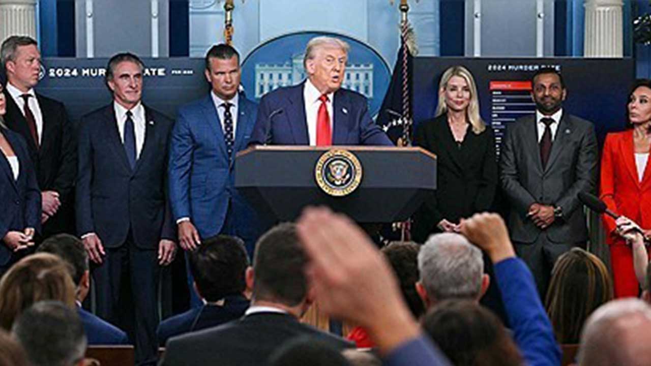 트럼프 "워싱턴DC 실제 범죄율은 5∼10배 높아"‥주 방위군 투입 정당성 부각