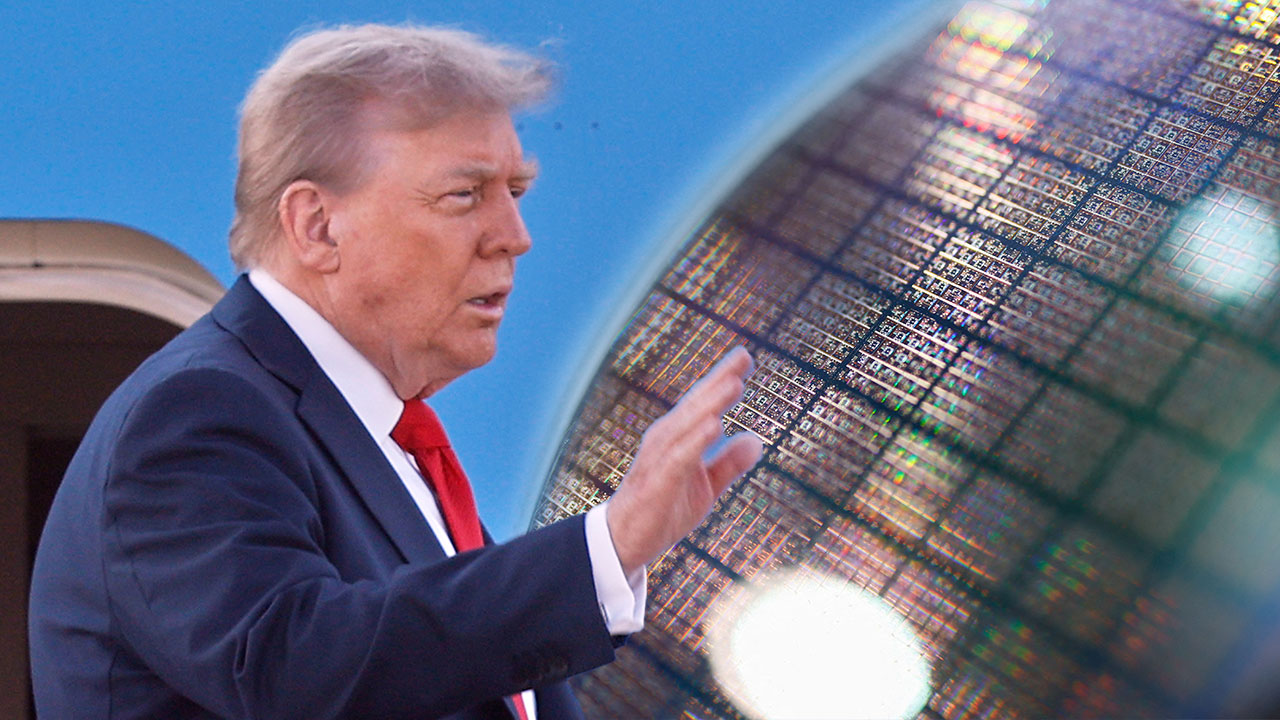 트럼프 "내주 반도체 관세 설정‥미국서 생산 안 하면 관세↑"