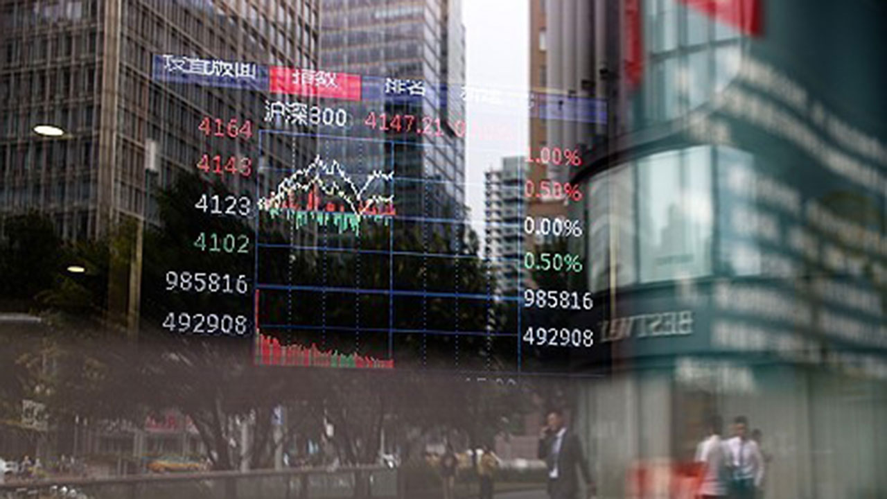 中 상하이지수, 10년 만에 최고