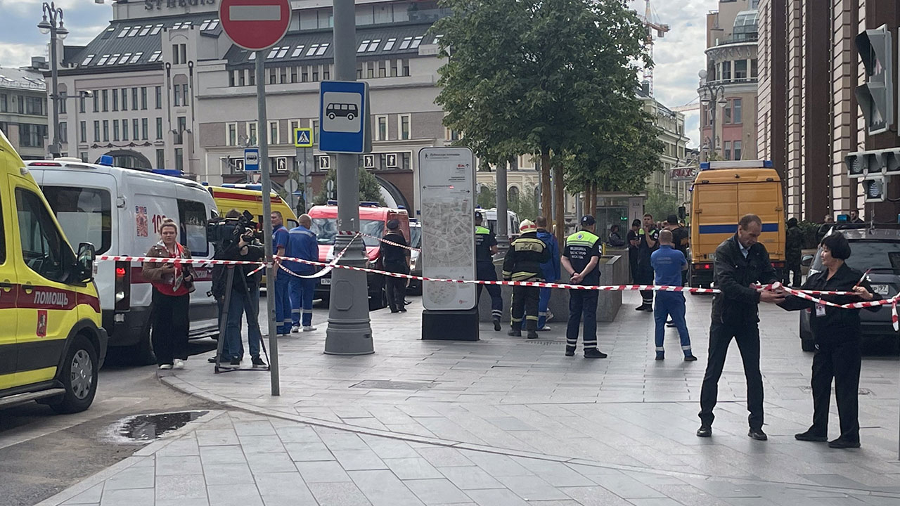 모스크바 연방보안국 옆 장난감백화점 폭발 사고‥1명 사망