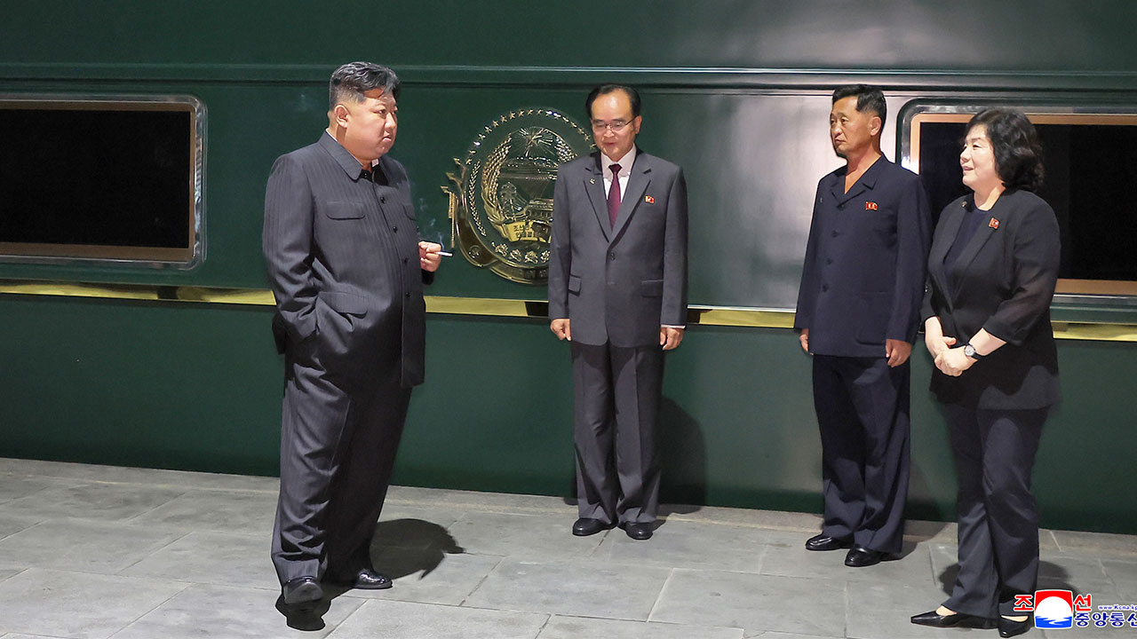 일본 언론 "김정은 전용열차, 오늘 오전 7시쯤 중국 선양 통과"