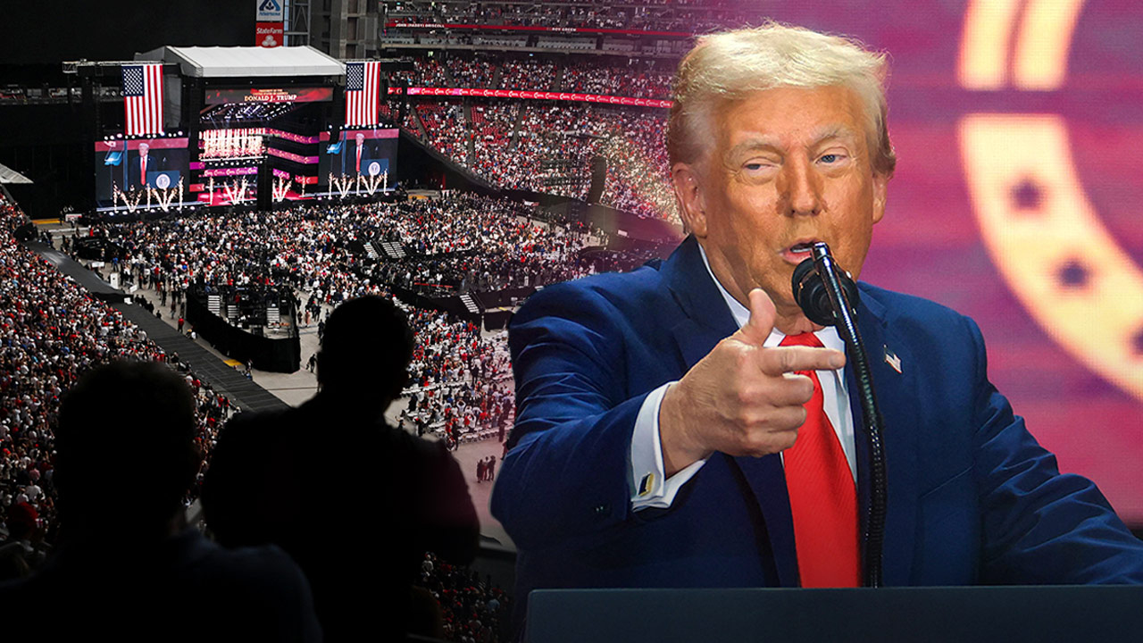 트럼프, 찰리 커크 추모식 참석해 "한국 군중, 성조기 흔들었다"