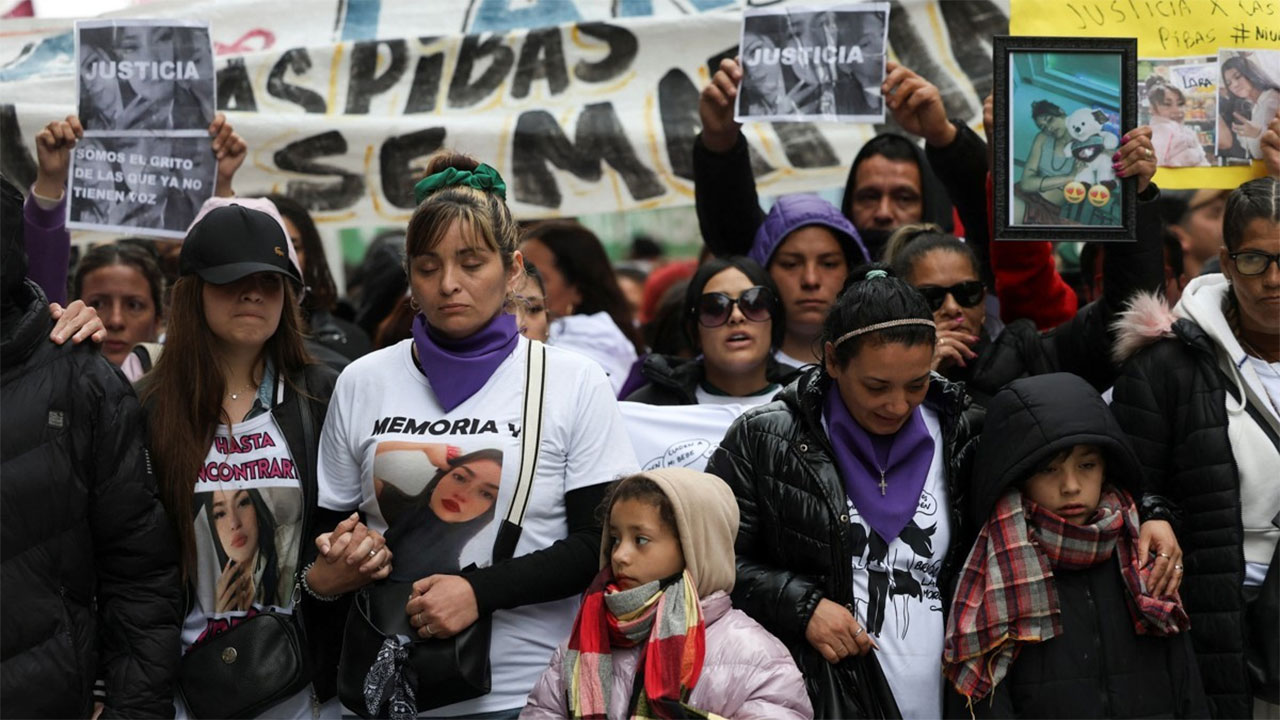 아르헨티나서 젊은 여성 살해 SNS 생중계‥분노한 시민 수천명 시위