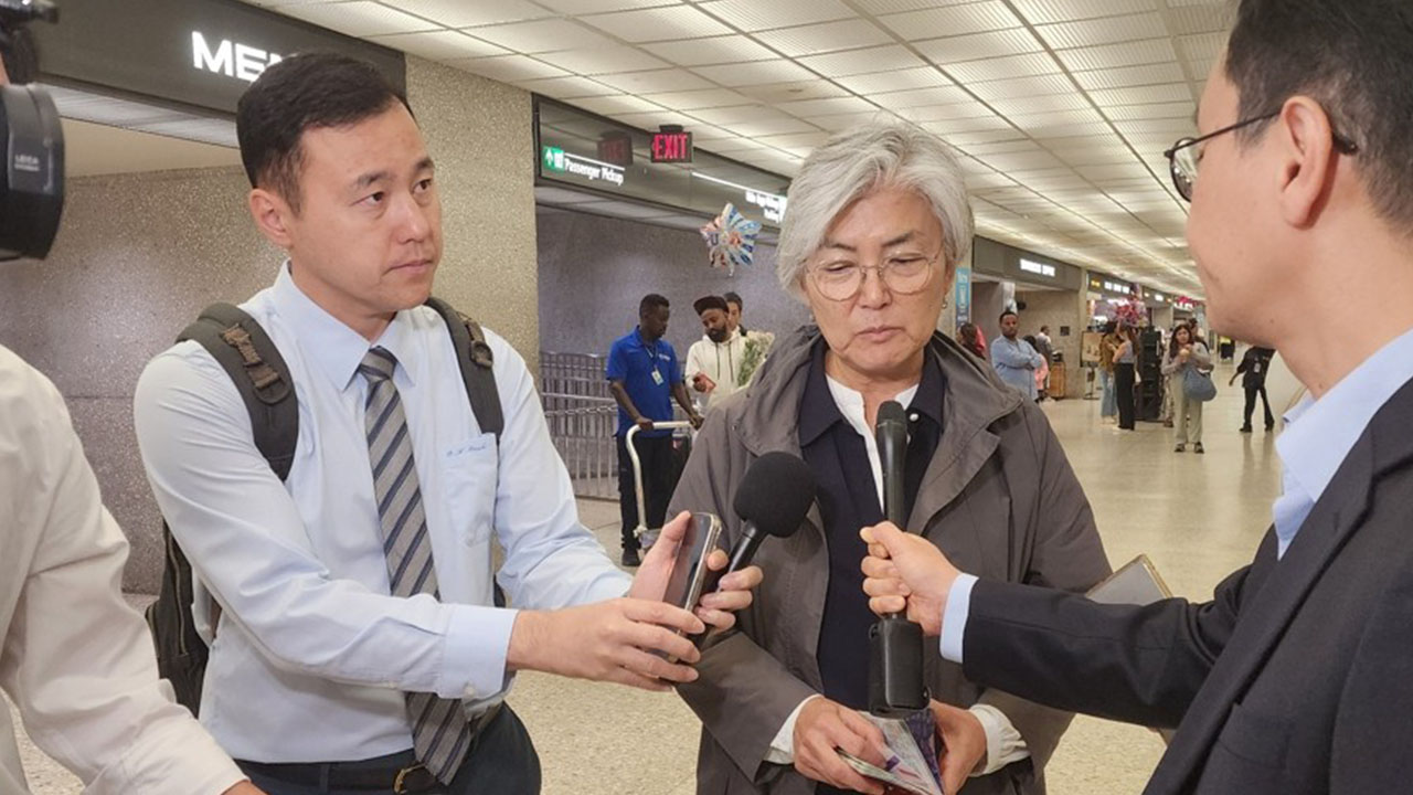 강경화 신임 주미대사 "한미 간 난제 해결위해 역량 총동원"