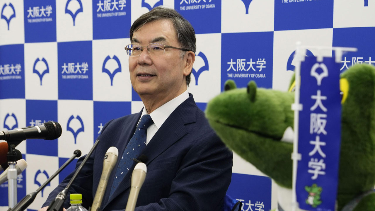 '노벨상 수상' 일 사카구치 "머지않아 암도 고치는 시대 올 것"