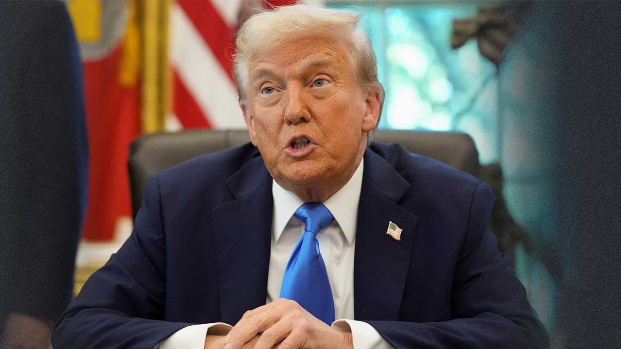 트럼프, 베네수엘라와 전쟁 가능성 묻자 