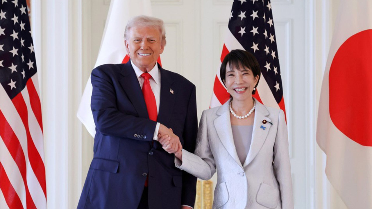 다카이치, 내년 봄 미국서 트럼프와 회담 추진