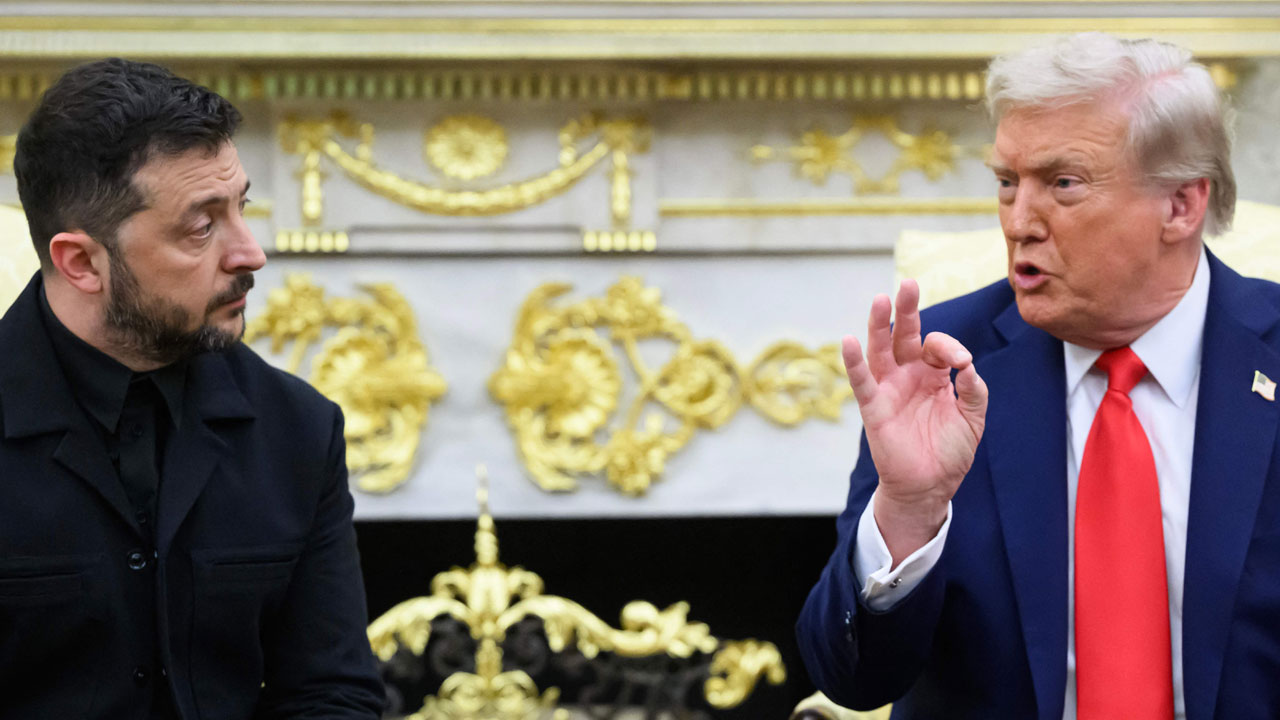 트럼프, 종전안 들고오는 젤렌스키에 "내승인前엔 아무것도 없다"