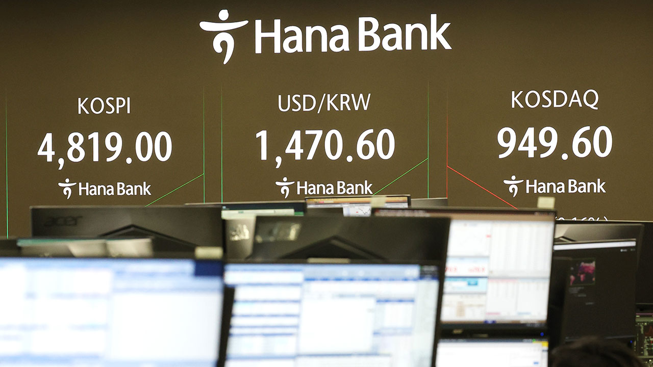미국 고용지표 호조에‥원달러 환율 다시 1,470원대
