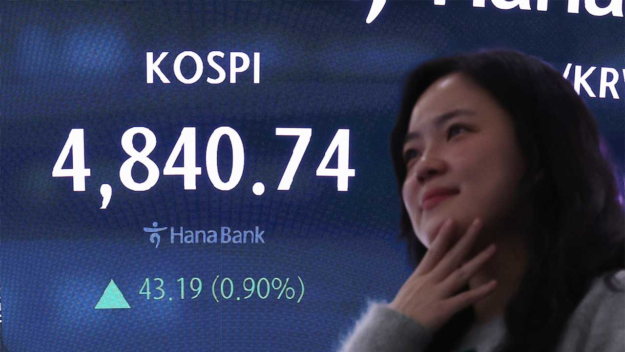 코스피, 사상 첫 4,800 돌파‥3.2% 더 오르면 5천 시대