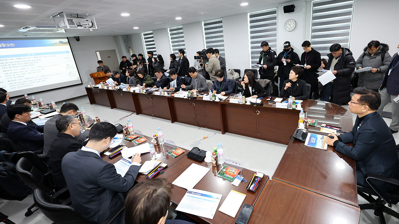 12·29 여객기 참사 국정조사특위, 무안국제공항 현장조사