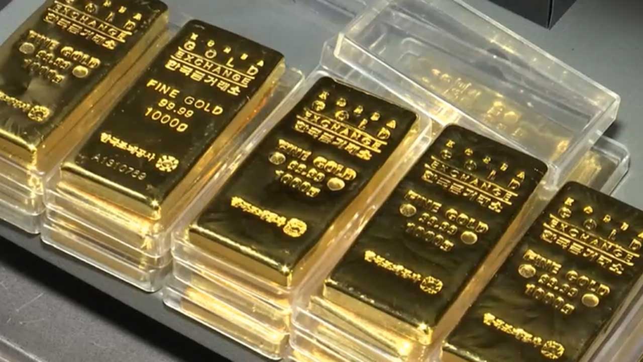 국제 금·은값 급락에 국내 금 시세도 10% 하락