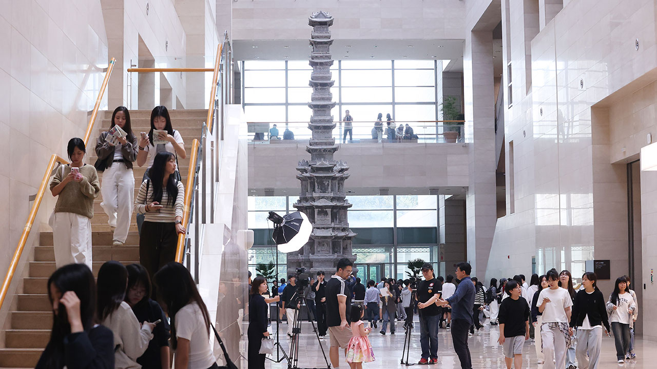 작년 국립중앙박물관 관람객 세계 3위‥영국박물관 앞질러