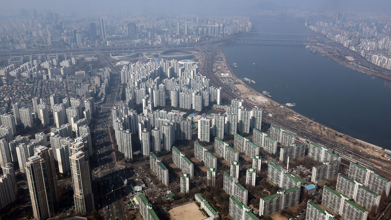 서울 평균 아파트값 상승폭 커져‥강남 3구는 하락세 지속