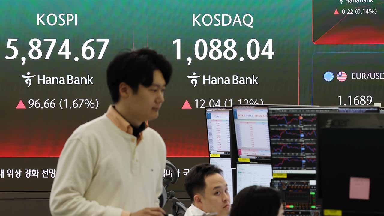 '휴전 지속 기대감'에 코스피 1%대 상승 출발‥환율 다시 하락 