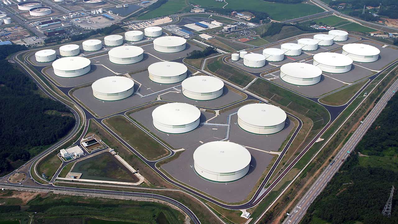 "산유국, 우리 비축기지 활용 문의"‥대체원유 1.18억 배럴 확보