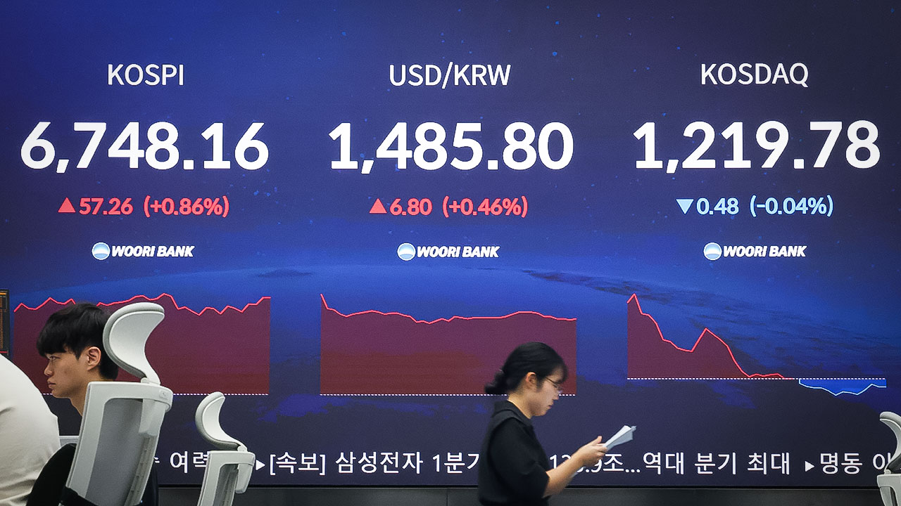 코스피 6,750 돌파, 다시 한번 최고치 경신‥브렌트유 배럴당 110달러