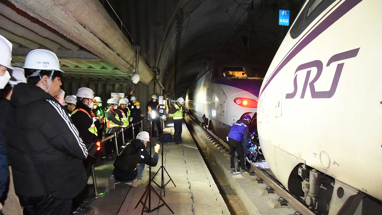 고속철도 KTX-SRT 하나로 연결, 9월 통합운행 앞두고 시운전 시작