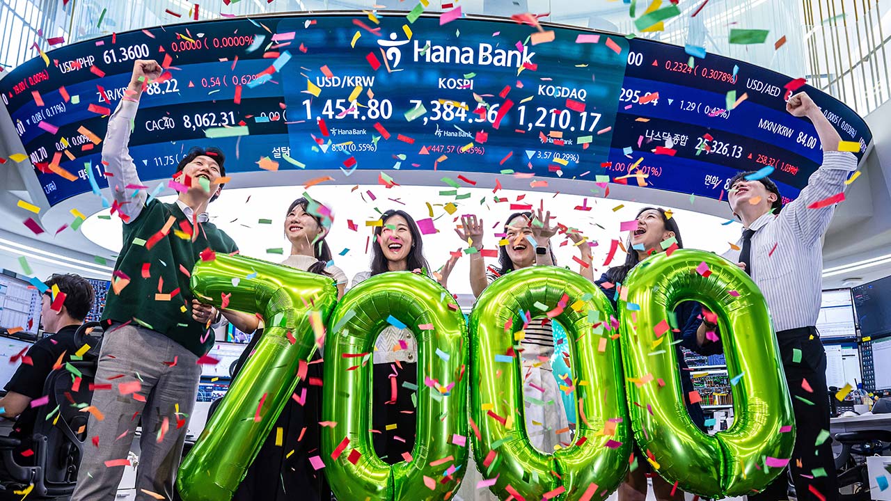 코스피, 6%대 급등해 7,380대 마감‥160만 닉스·26만 전자