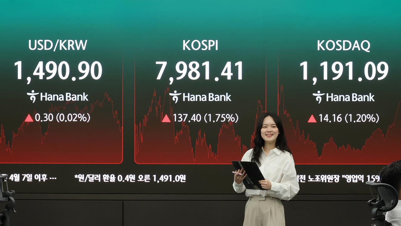 코스피, 또 한 번 사상 최고치 경신‥8천까지 '19포인트'