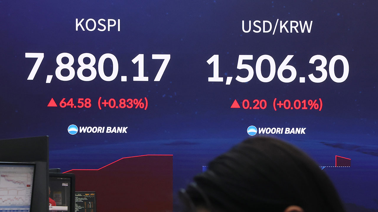 코스피, 소폭 상승 출발하며 7,800선 유지‥삼성전자·SK하이닉스 숨고르기