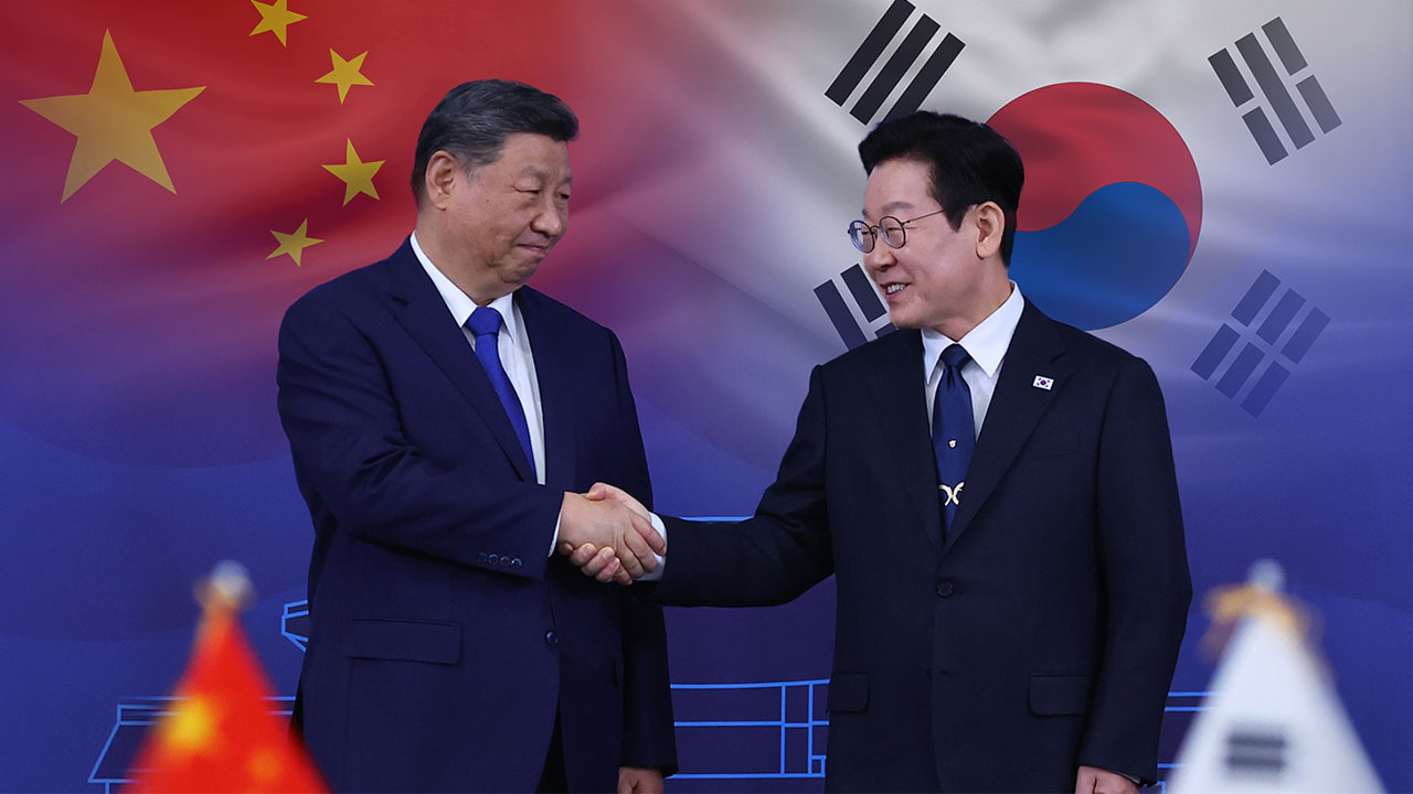 이재명 대통령-시진핑 주석 한중 정상회담 관련 이미지