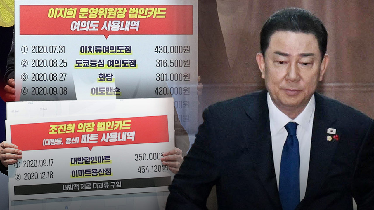 김병기 배우자 '법카 사용' 의혹 추가‥"집 근처 마트 35만 원, 여의도 식당 216만 원"