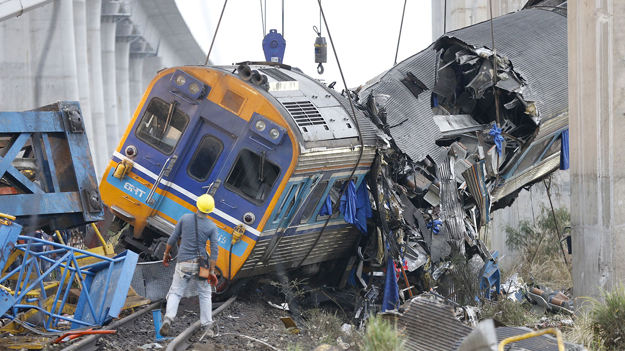 정부 "태국 고속철 열차 사고로 한국인도 1명 사망‥영사 조력 제공"