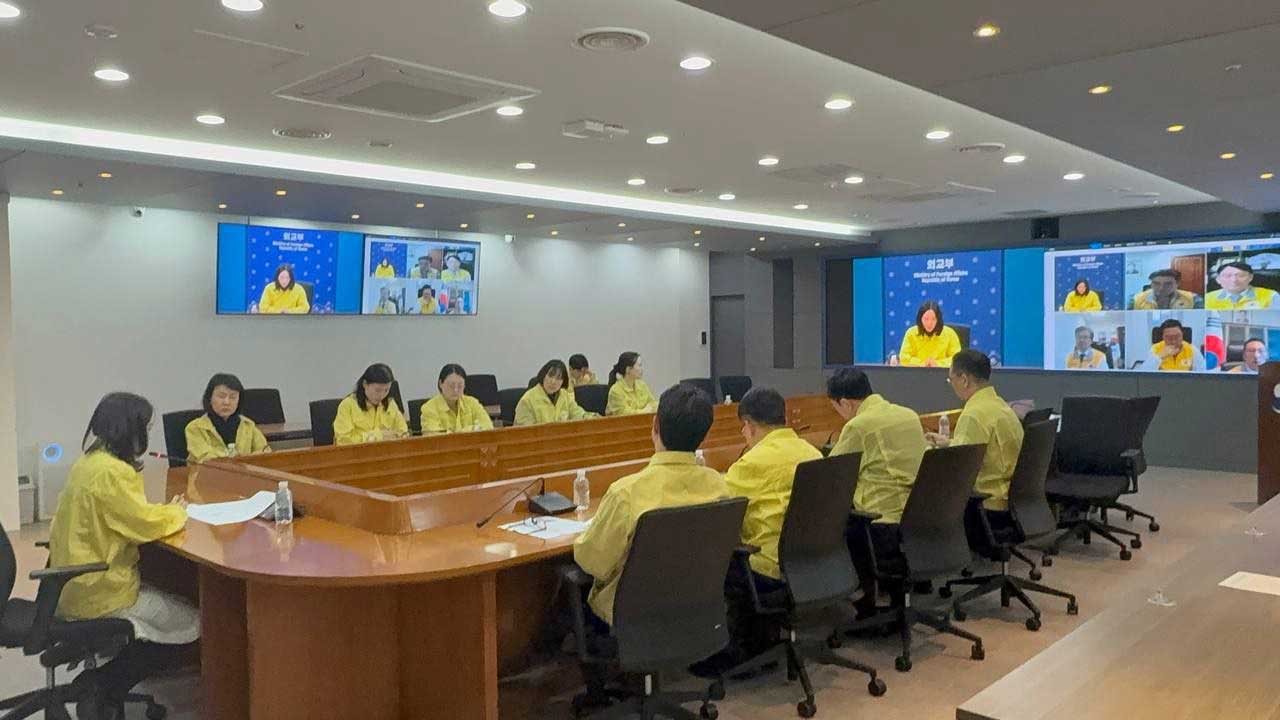 외교부, 이란 상황점검회의‥"체류 국민 출국 적극 권고해달라"