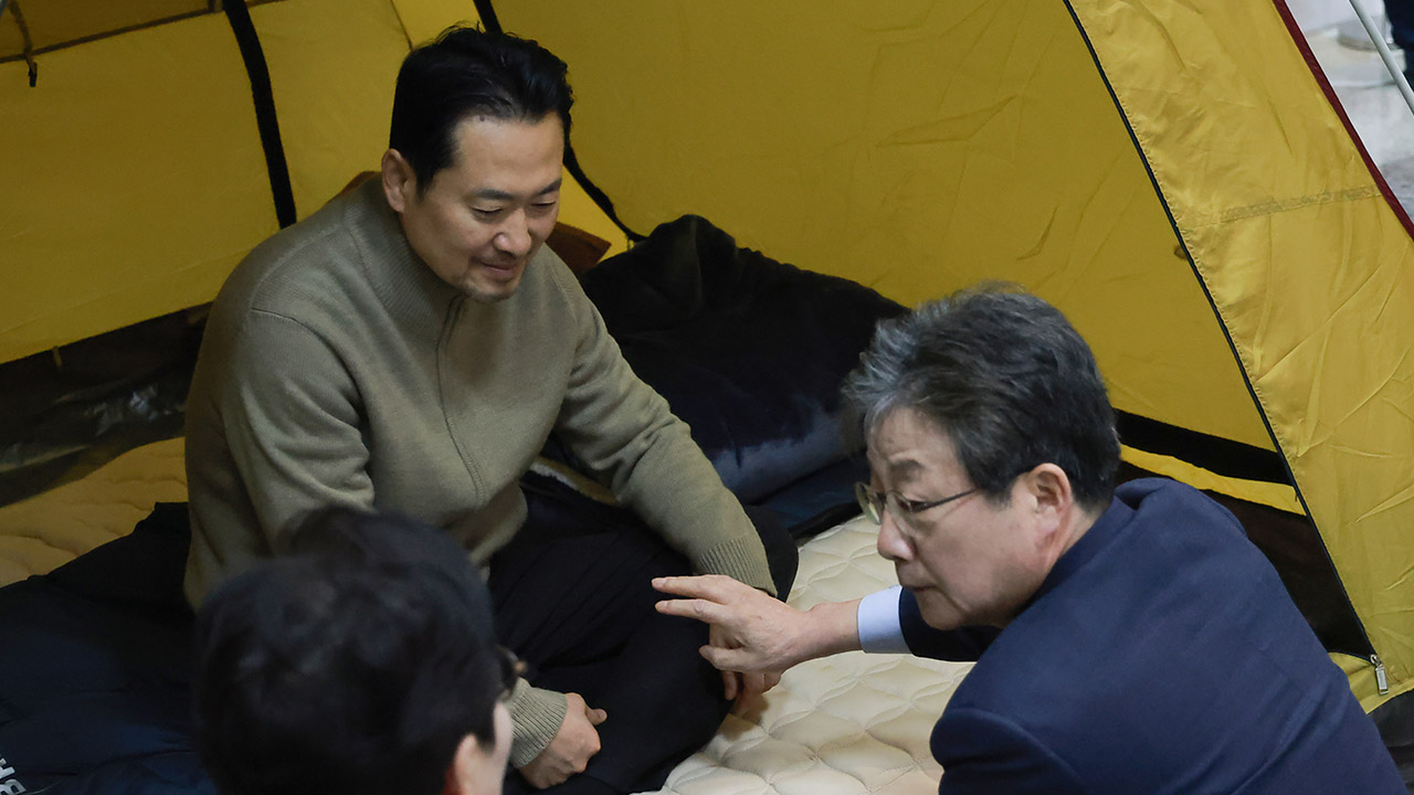 장동혁 격려 방문 유승민 "당 중지 모아야‥경기도지사 생각하고 있지 않아"