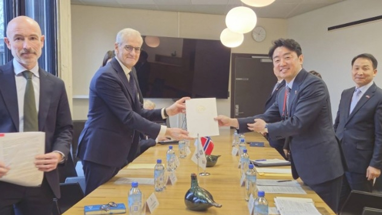 '전략특사' 강훈식, "노르웨이와 1조 3천억 수출 계약 체결‥북유럽 진출 교두보"