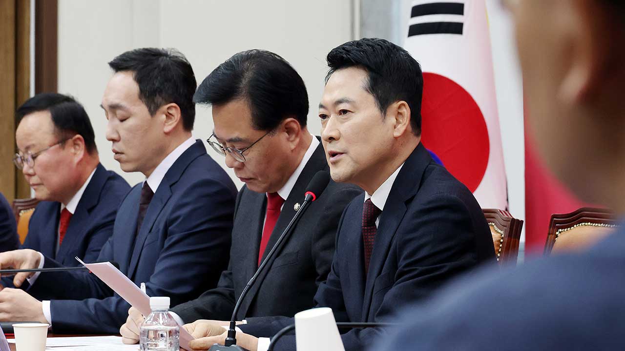 장동혁, 韓 제명에 "경찰 수사 적극 협조‥정치적 책임지겠다"