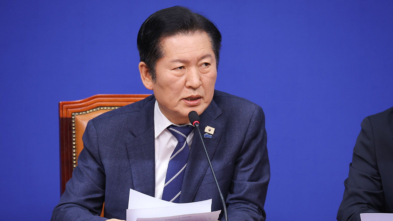 정청래 "합당, 전당원 여론조사 해보자‥동등한 발언권 보장해야"