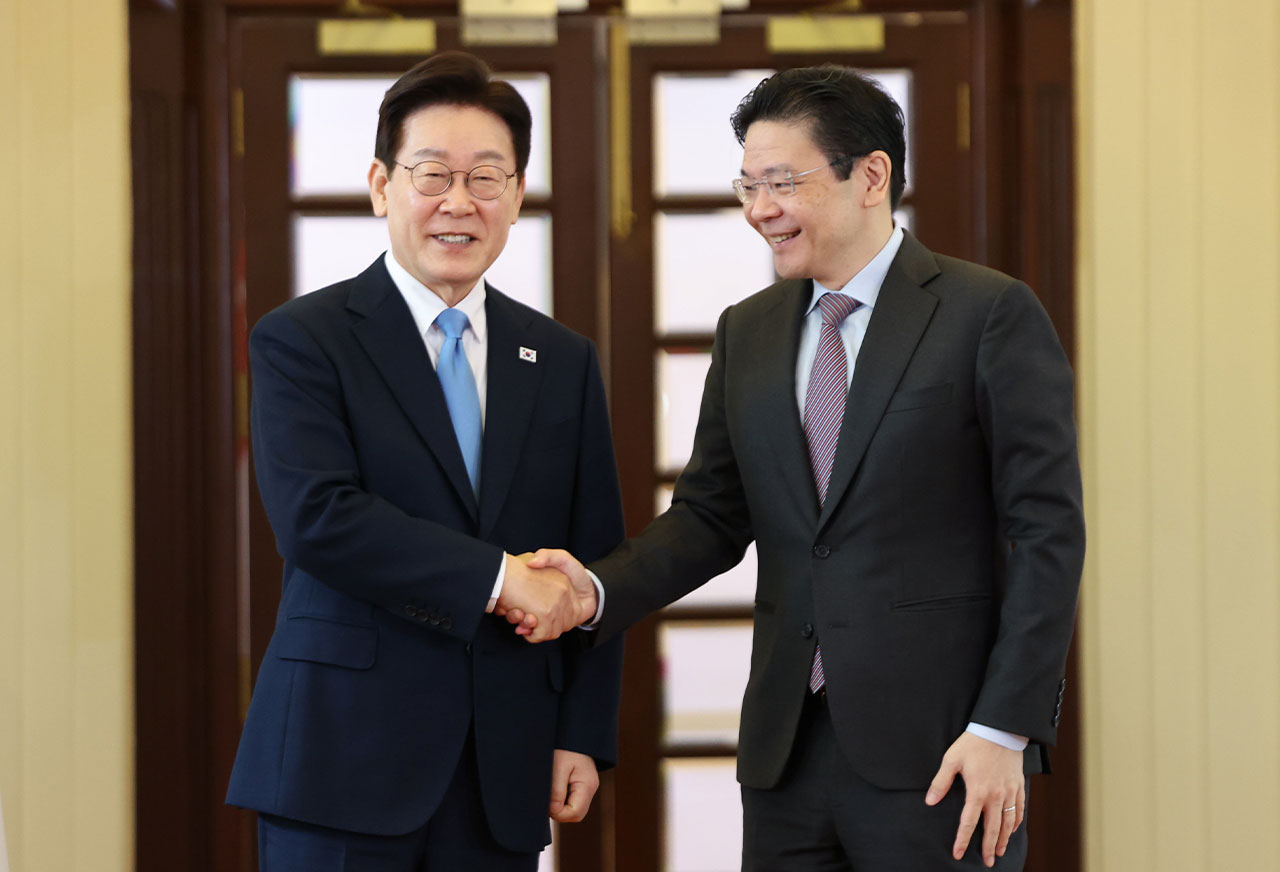 이 대통령 "초불확실성 시대 동반자"‥한-싱가폴, AI·디지털 등 5개 MOU 체결