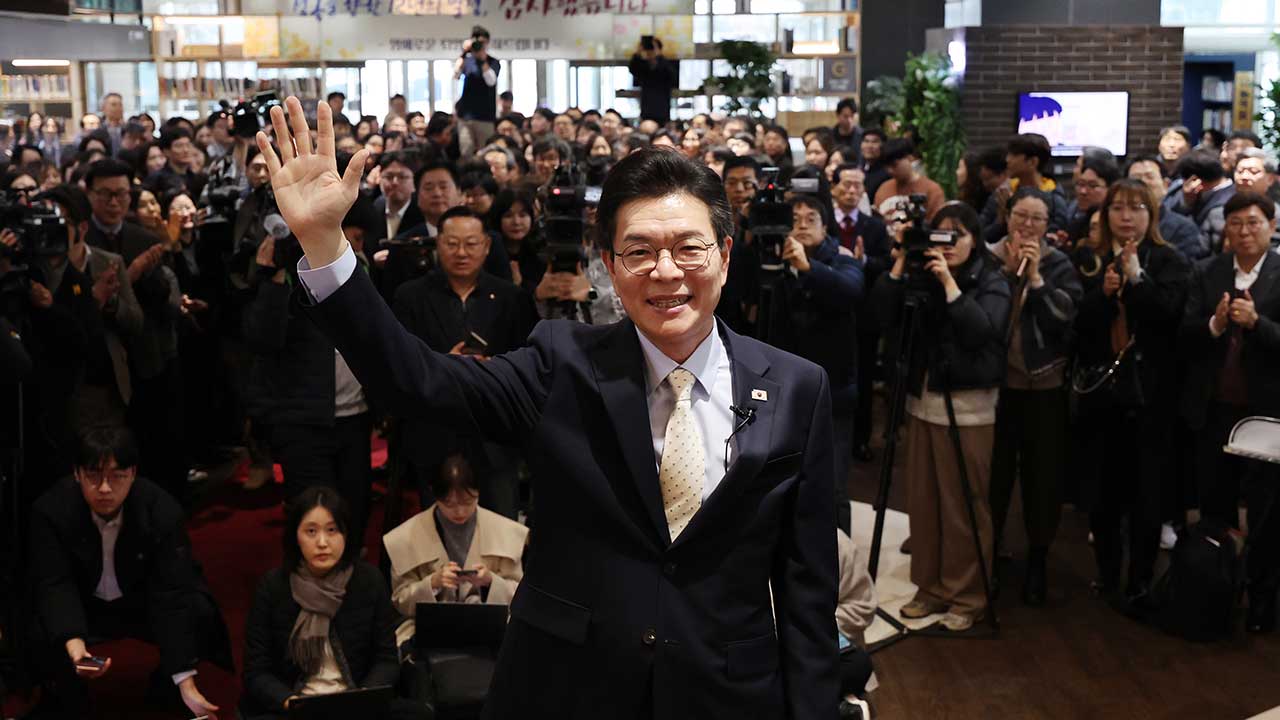 서울시장 출사표 정원오, 성동구청장 사퇴‥"더 넓은 곳으로"