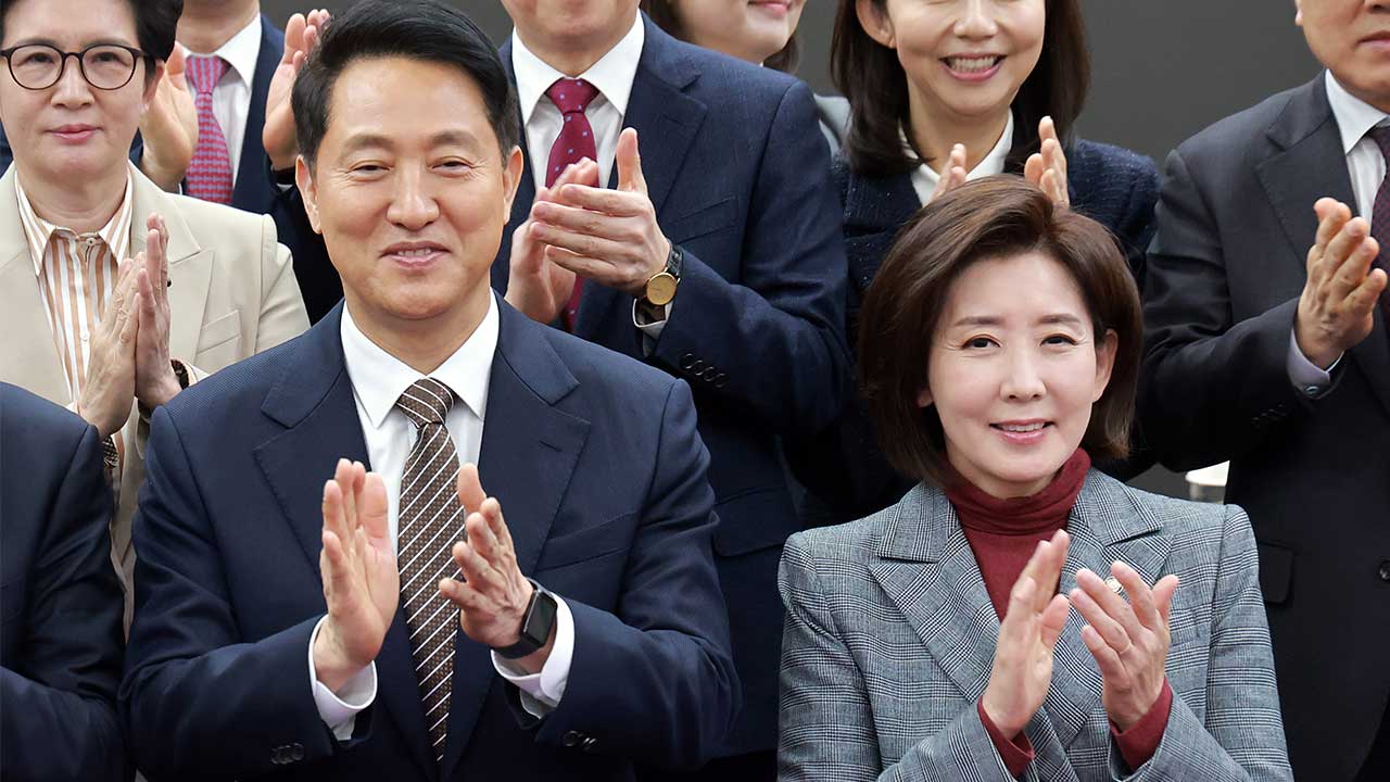 나경원 "오세훈, 더 이상 당탓 말라‥평가 안 좋으면서 남 탓은 궁색"