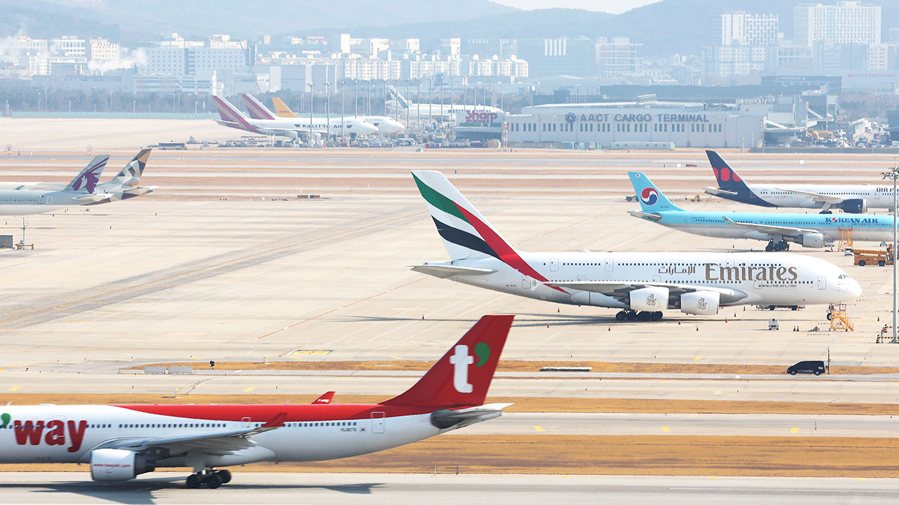 카타르발 직항편 오늘 오후 인천행‥정부 요청으로 긴급 편성