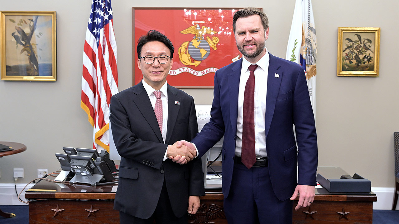 김 총리, 미 밴스 부통령과 회담‥"대미투자 법적 여건 마련 환영"