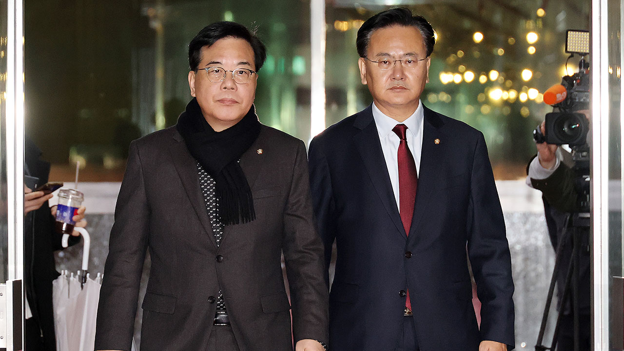 송언석, 의장에 "검찰 조작기소 국조 편향" 항의 방문