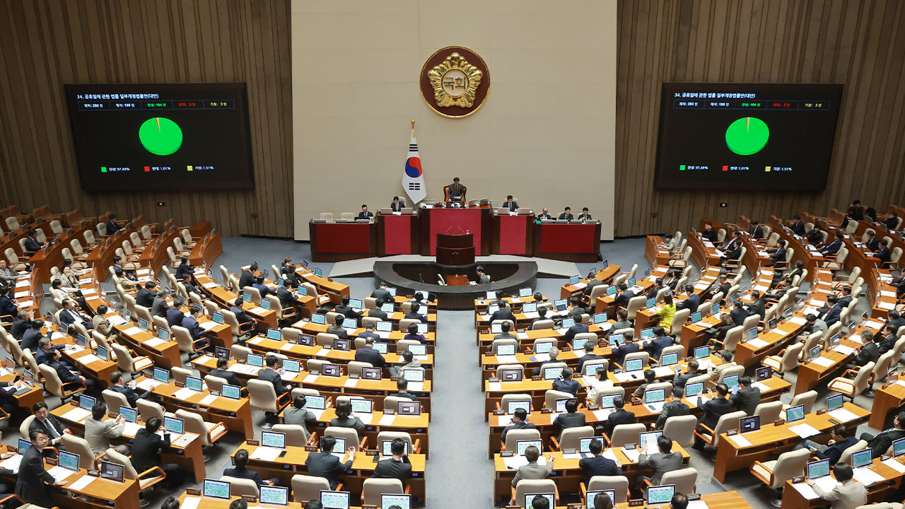 국회 법사위 통과 모습