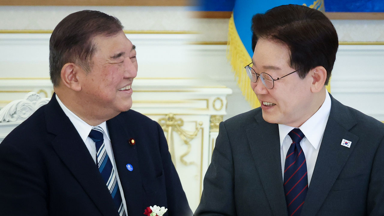 이 대통령, 이시바 전 일본 총리와 오찬‥"복잡한 국제 환경 속에 큰 역할 해주길"