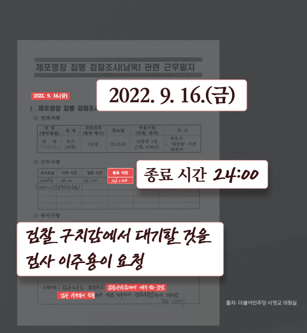 [단독] 남욱 48시간 구치감 뒤 두 달간 고강도 검찰조사‥"이례적" "고문" [국회M부스]