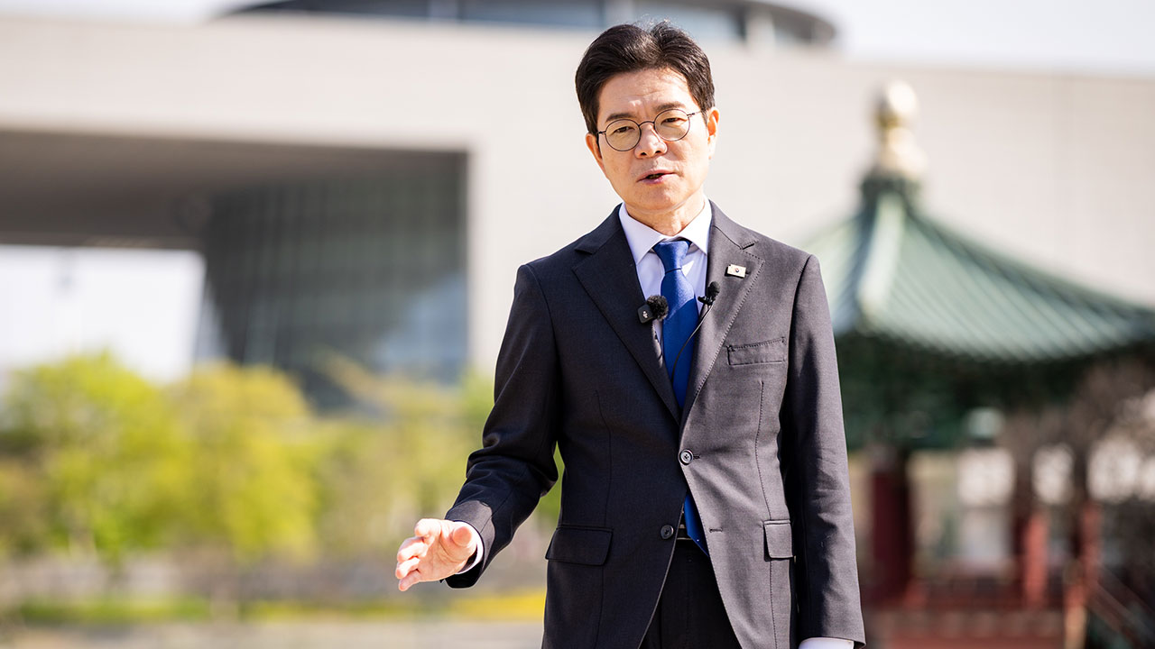 정원오 "거대 조형물보다 일상이 살아있는 공간으로"‥문화관광 공약 발표