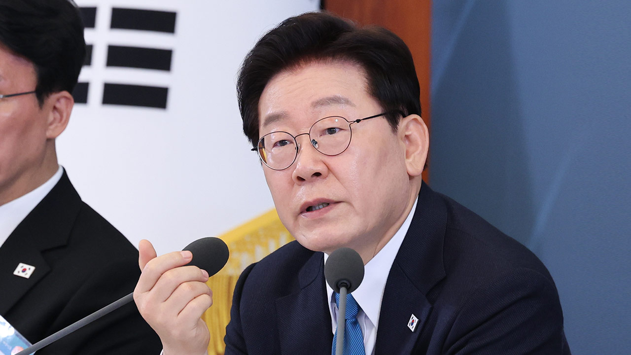 이 대통령 "국힘, '이재명 조폭설' 퍼뜨려 대선 훔쳤다‥사과하라"